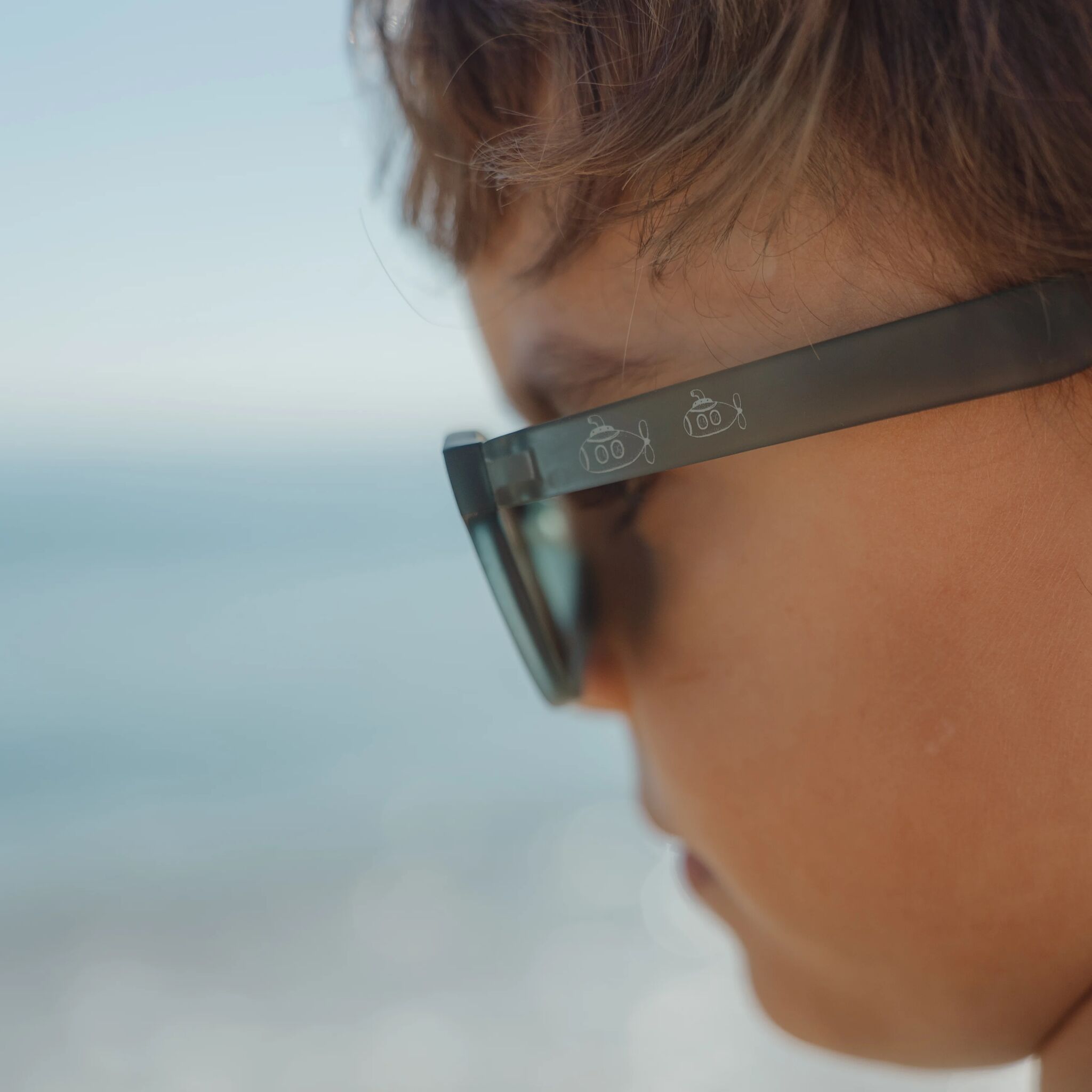 Lunettes de soleil - Vert 