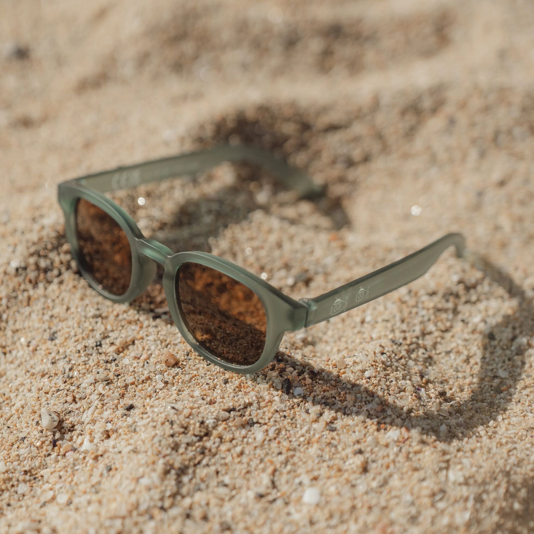 Lunettes de soleil - Vert 