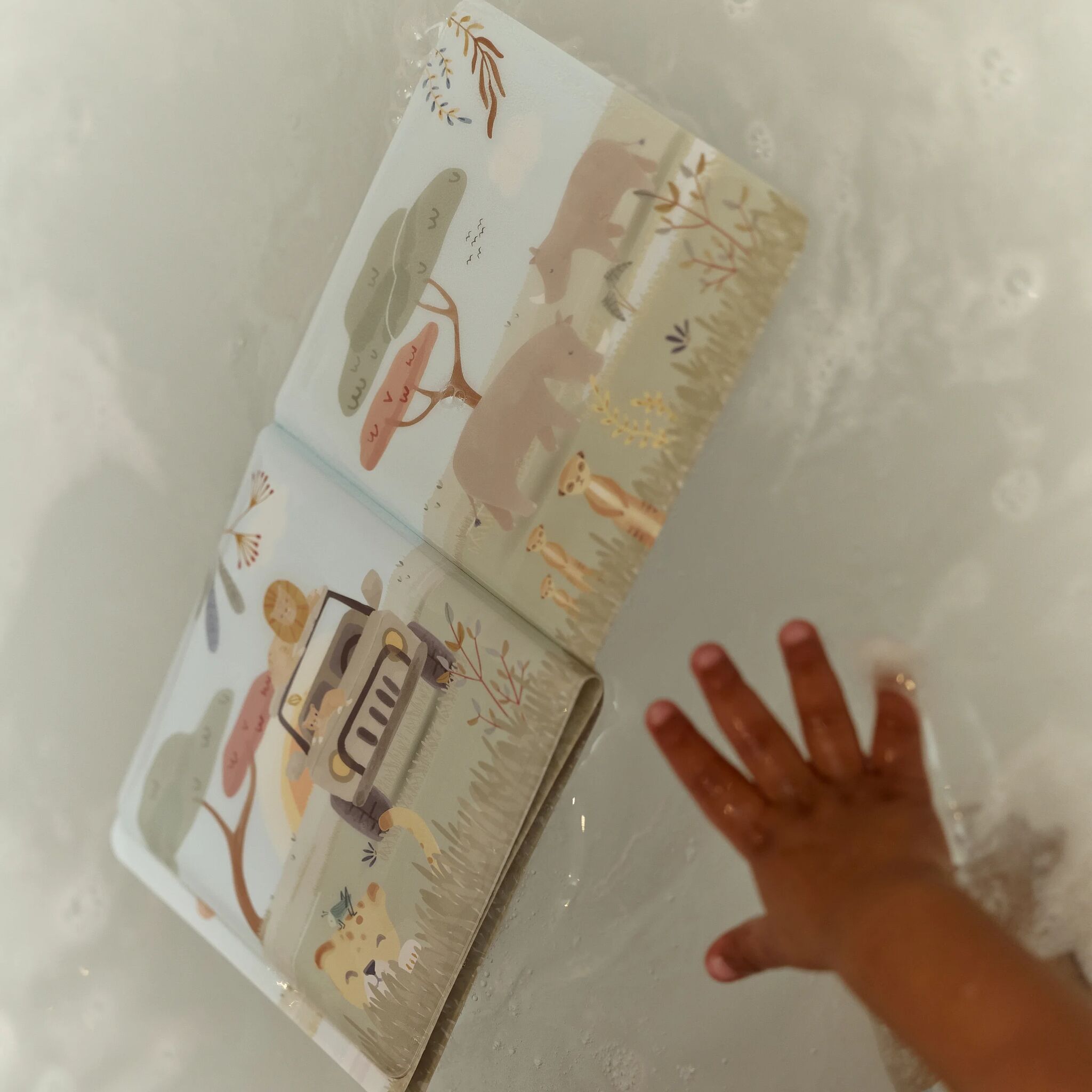 Livret de bain - Vert 