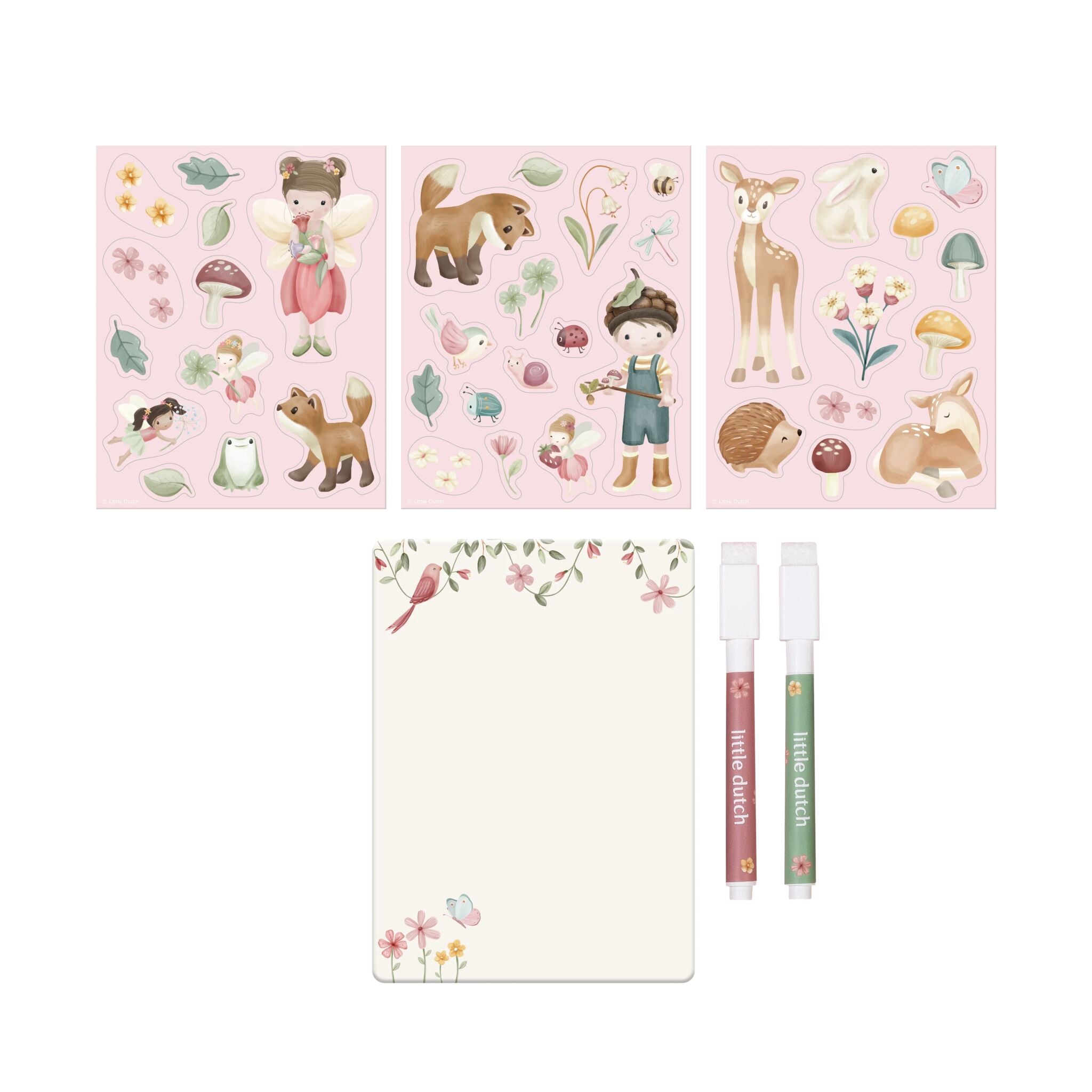 Magnetic activity book - Rosa 