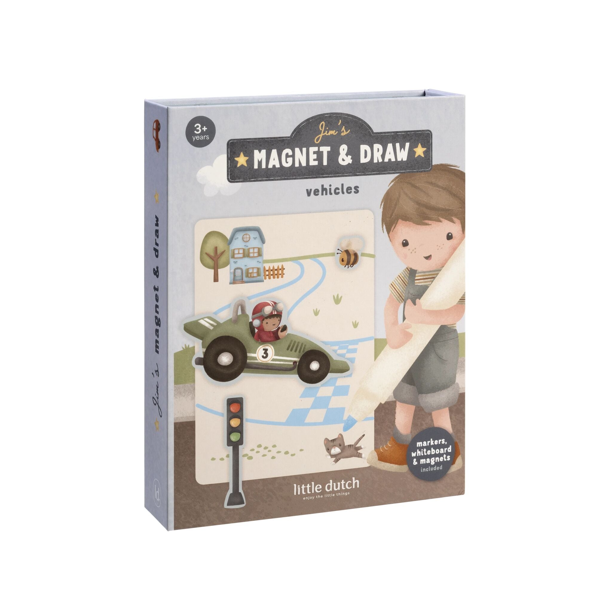 Magnetisch speelboek - Jim