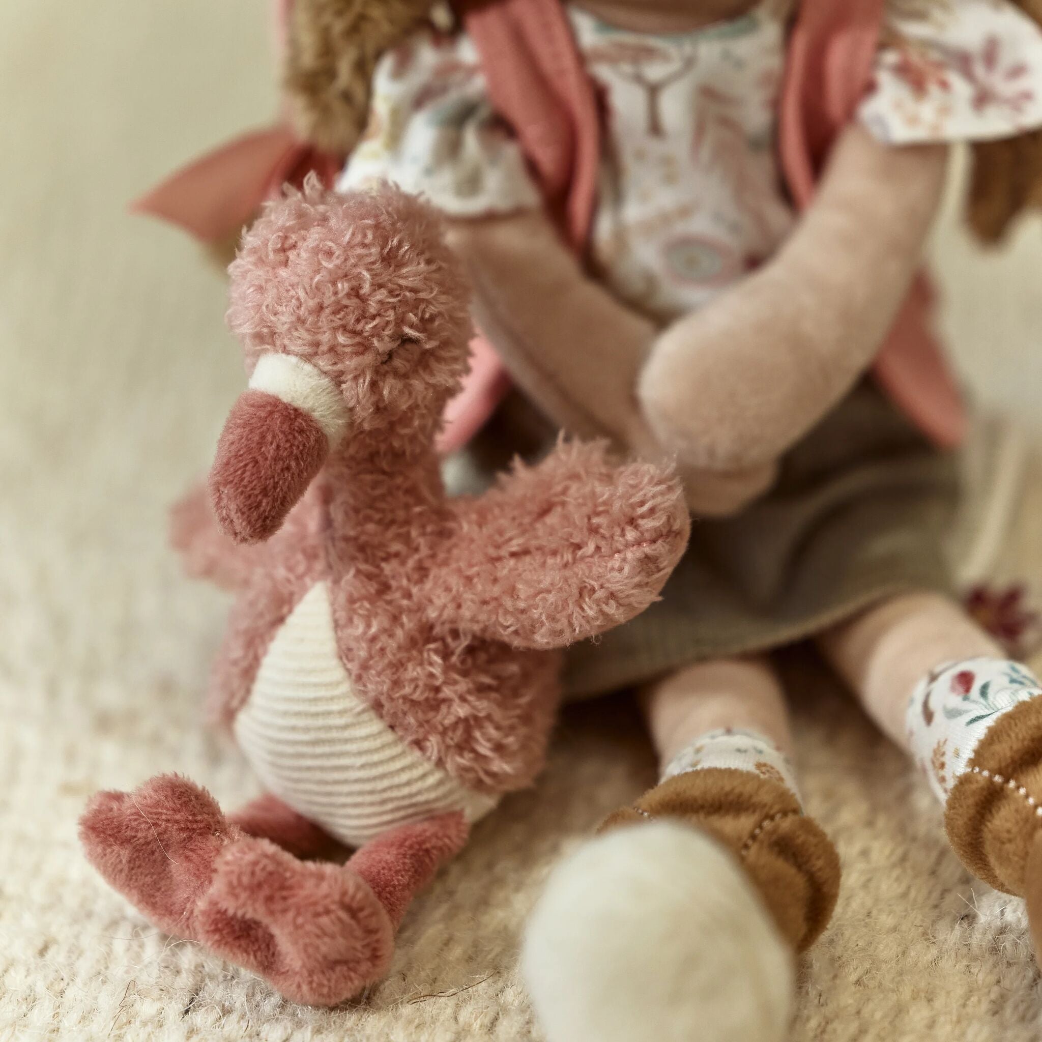 Knuffelpop Ranger Rosa - 35 cm