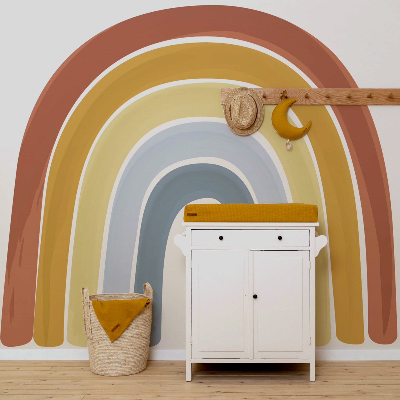 Papier peint intissé Arc-en-ciel - 300 x 280 cm