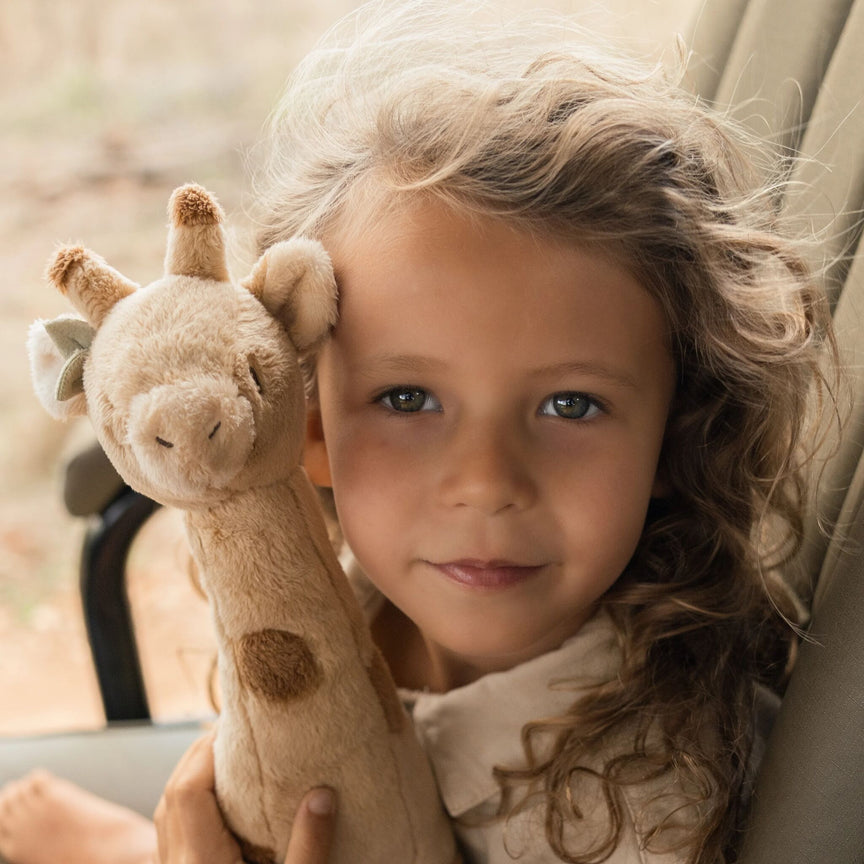 Cuddly toy Giraffe - Yellow
