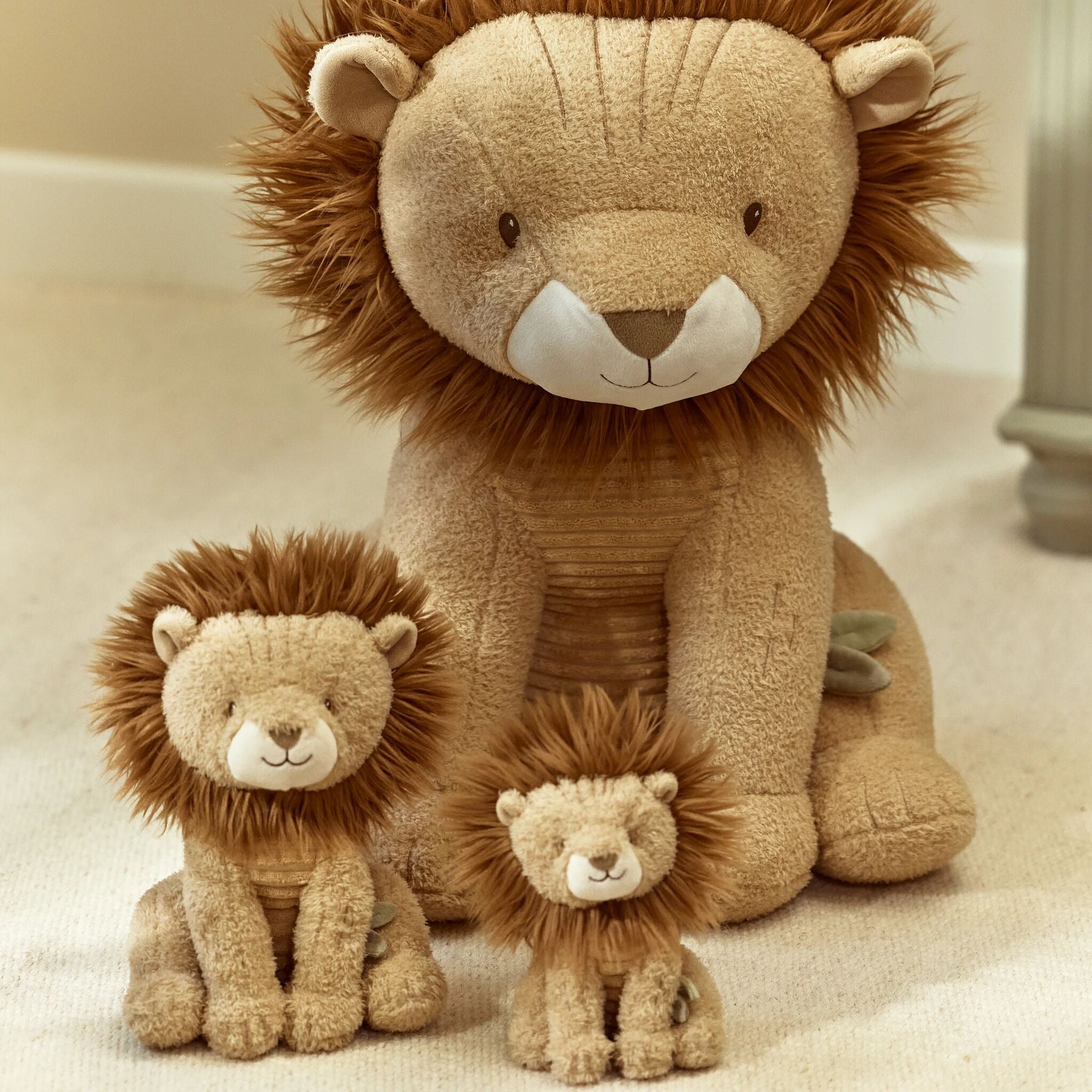 Kuscheltier Löwe - Gelb - 17 cm
