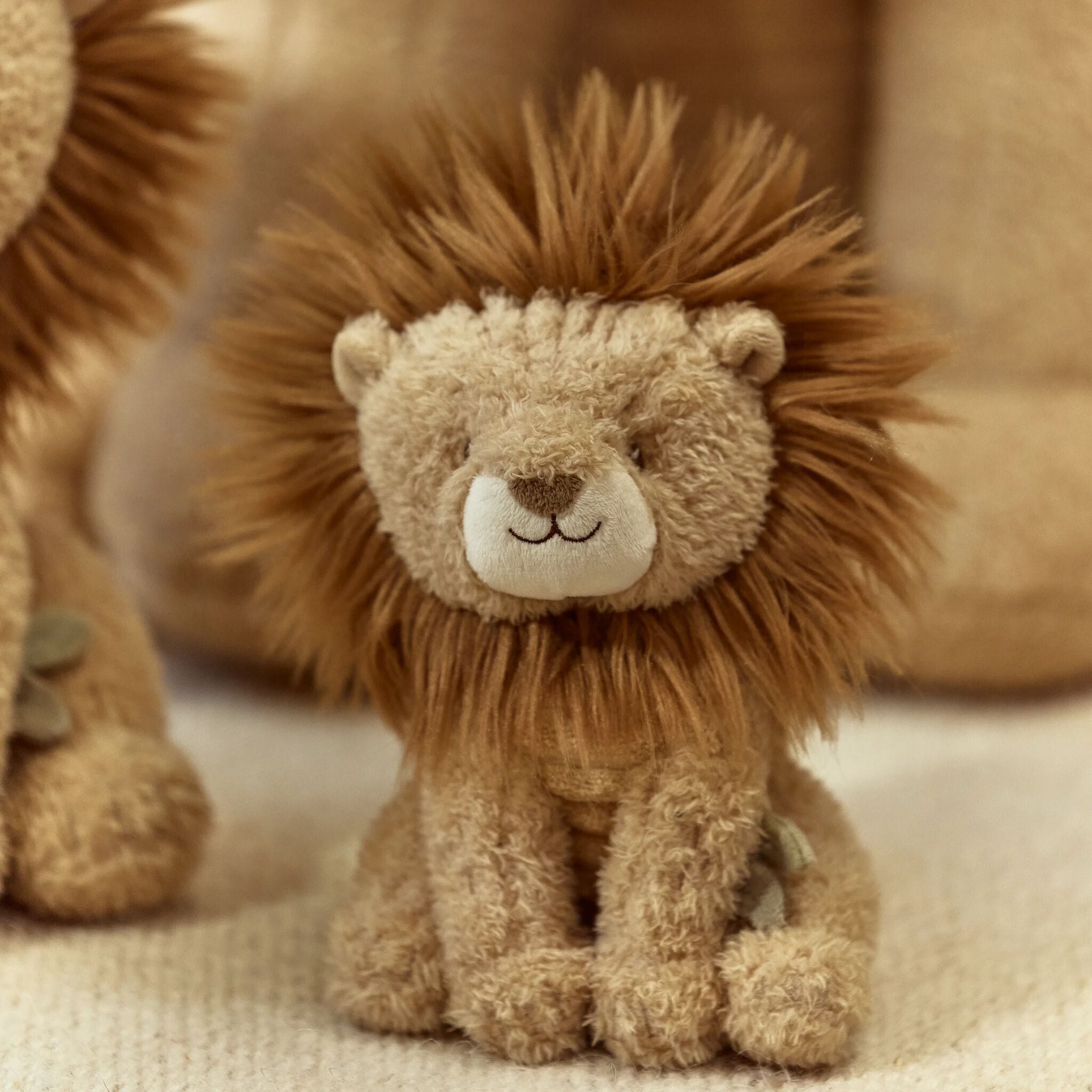 Kuscheltier Löwe - Gelb - 17 cm