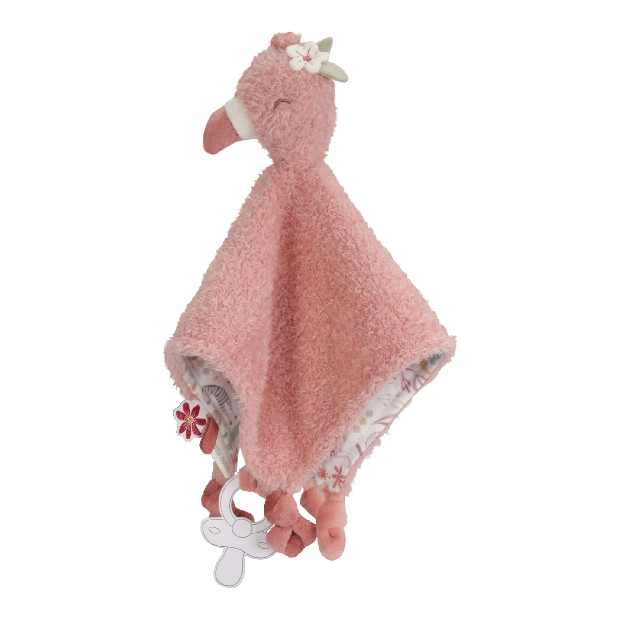 Kuscheltuch Flamingo - Pink