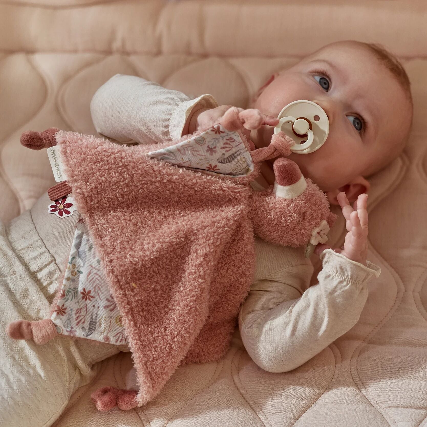 Kuscheltuch Flamingo - Pink