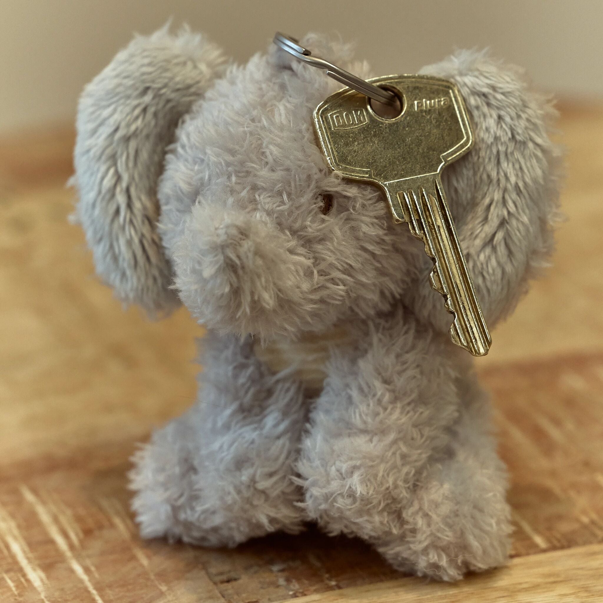 Keychain Elephant - Gray