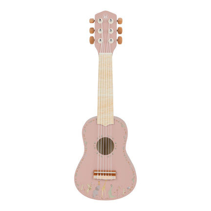 Houten gitaar - Roze - Safari Friends