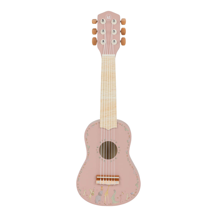 Wooden guitar - Pink - Safari Friends