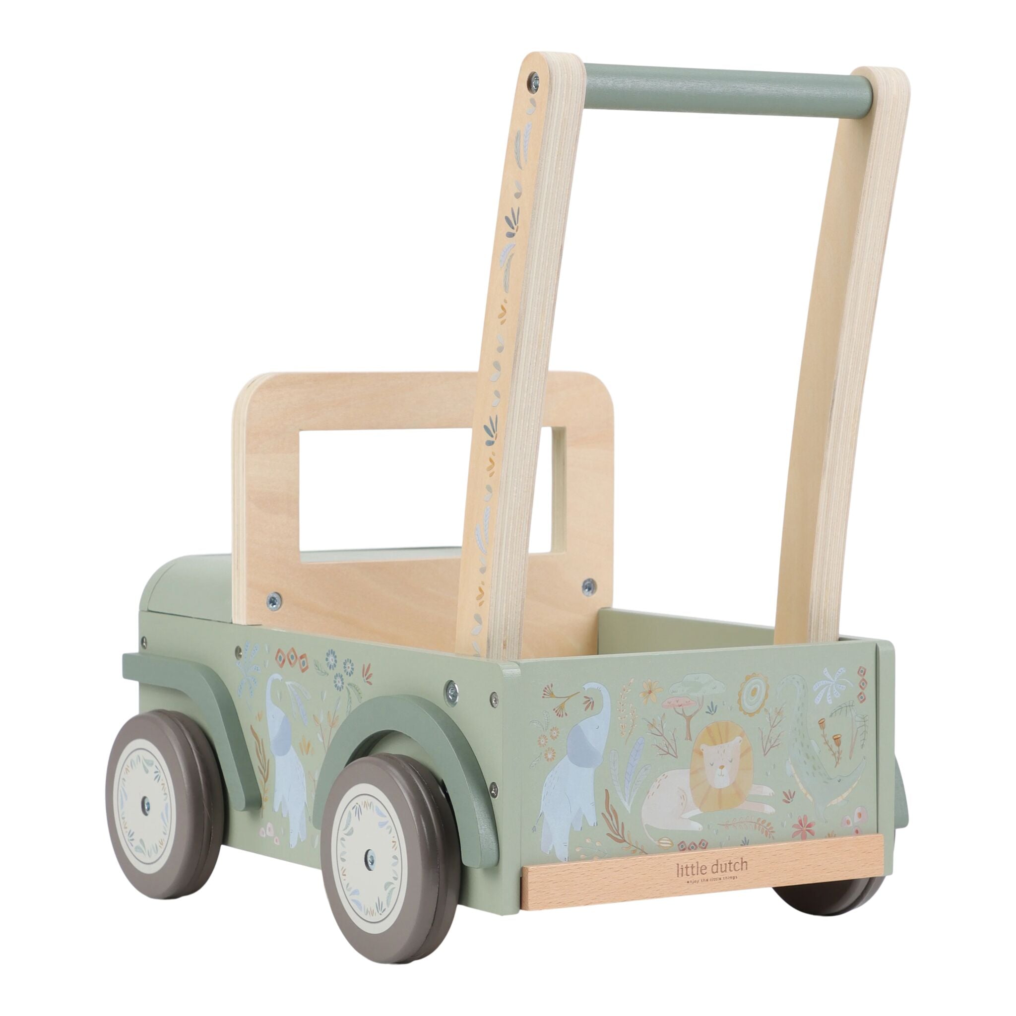 Schubkarren-Safariauto – Grün