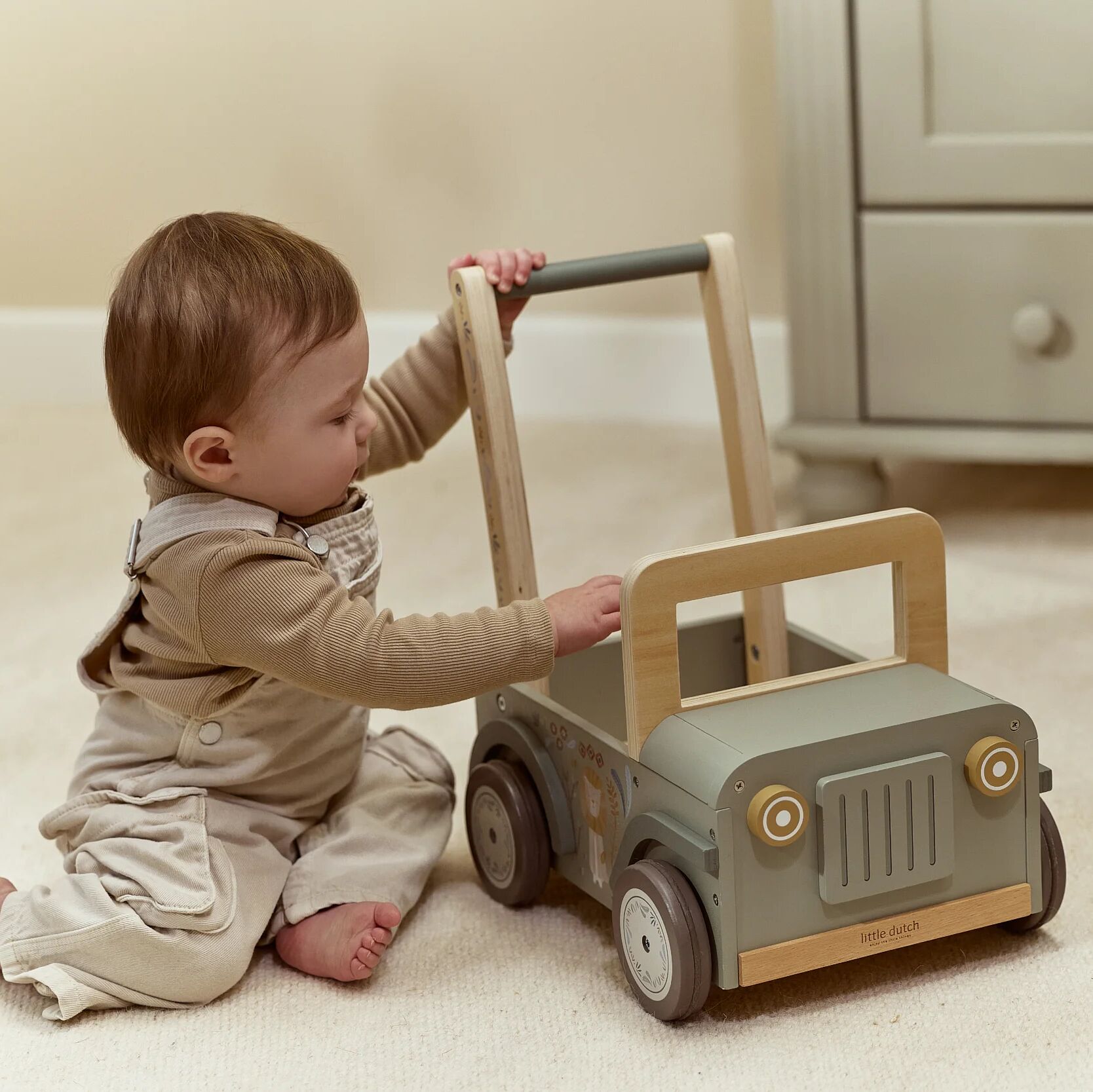 Push cart safari car - Green