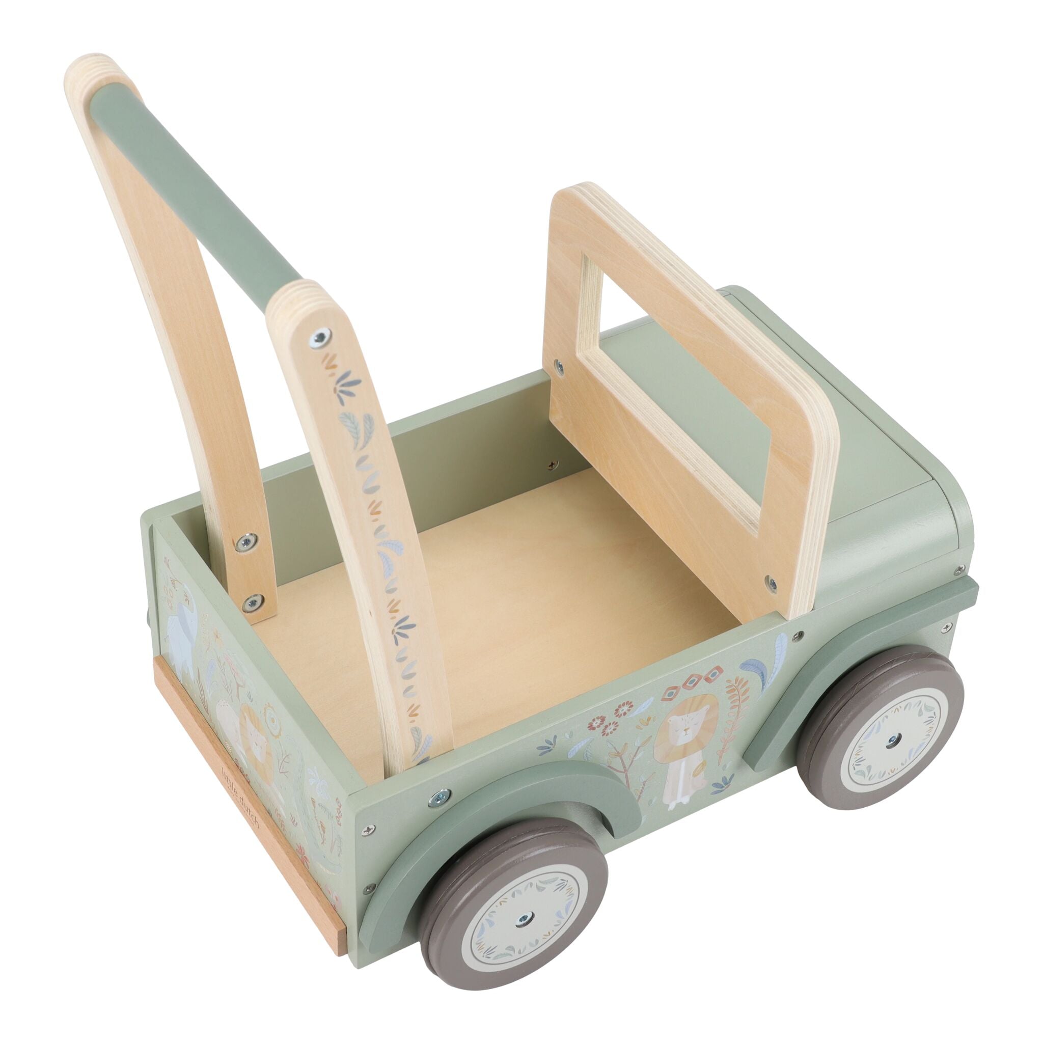 Schubkarren-Safariauto – Grün
