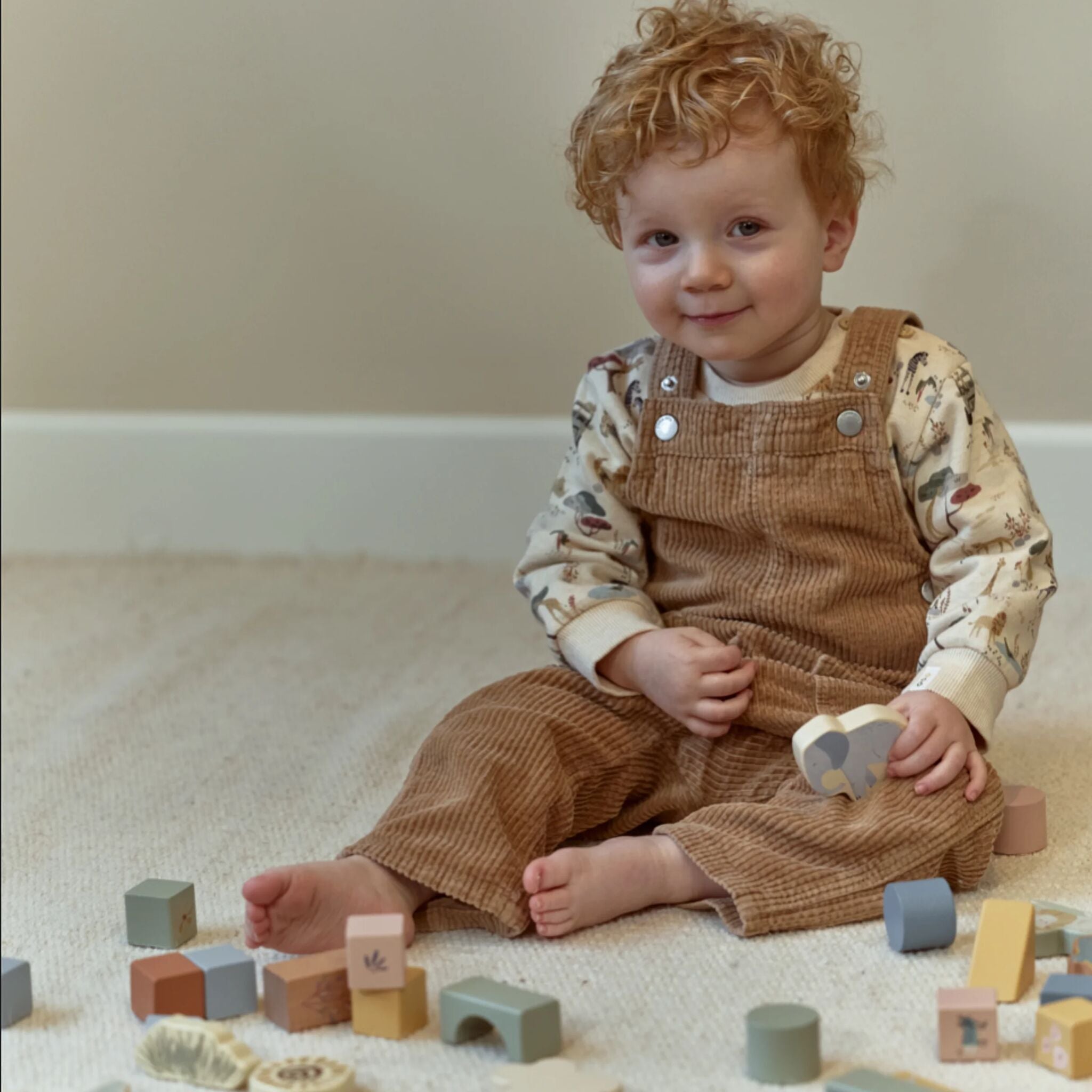 Wooden Building Blocks - Green