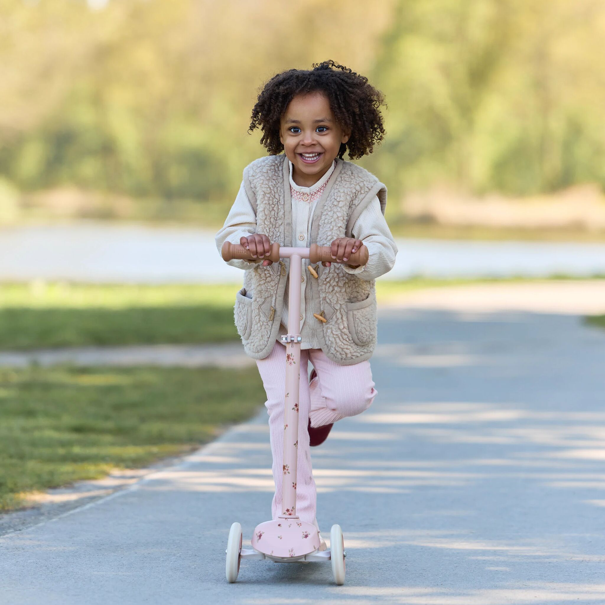 Roller-Dreirad – Pink