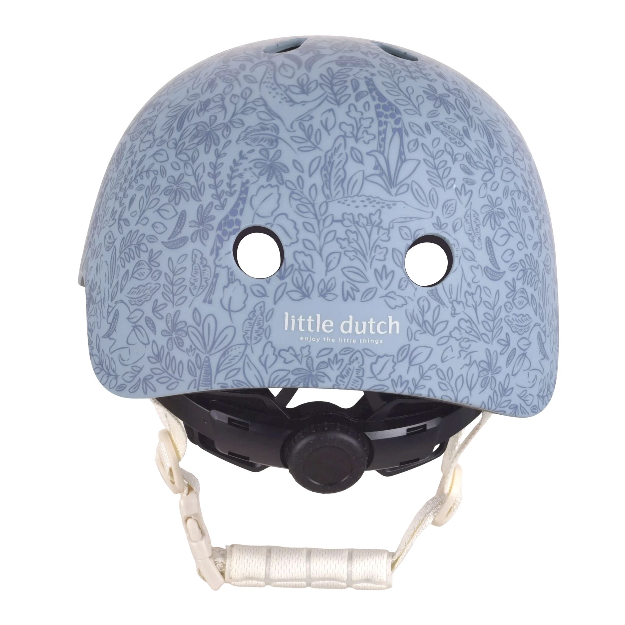 Kinderhelm blau mit Aufdruck – leicht, verstellbar & spielsicher