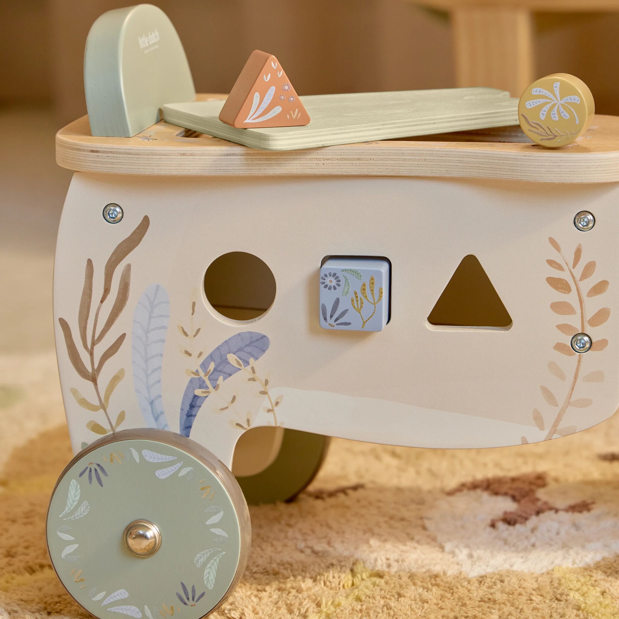 Balance bike Lion - Yellow