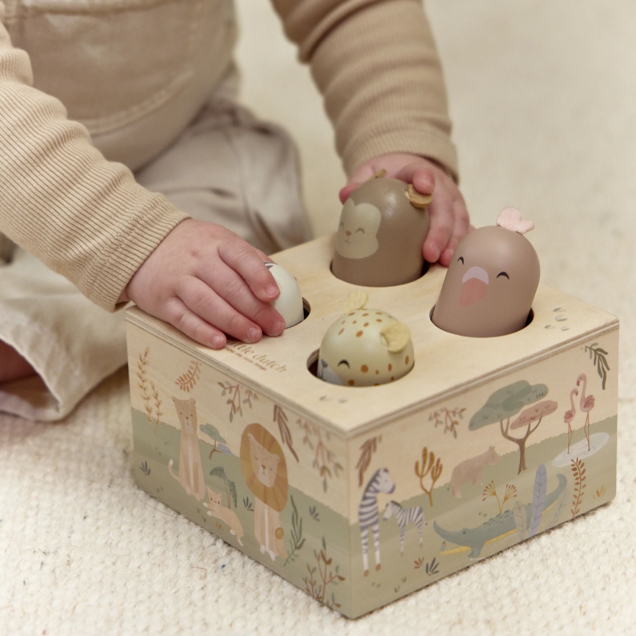 Pop-up aus Holz – Grün