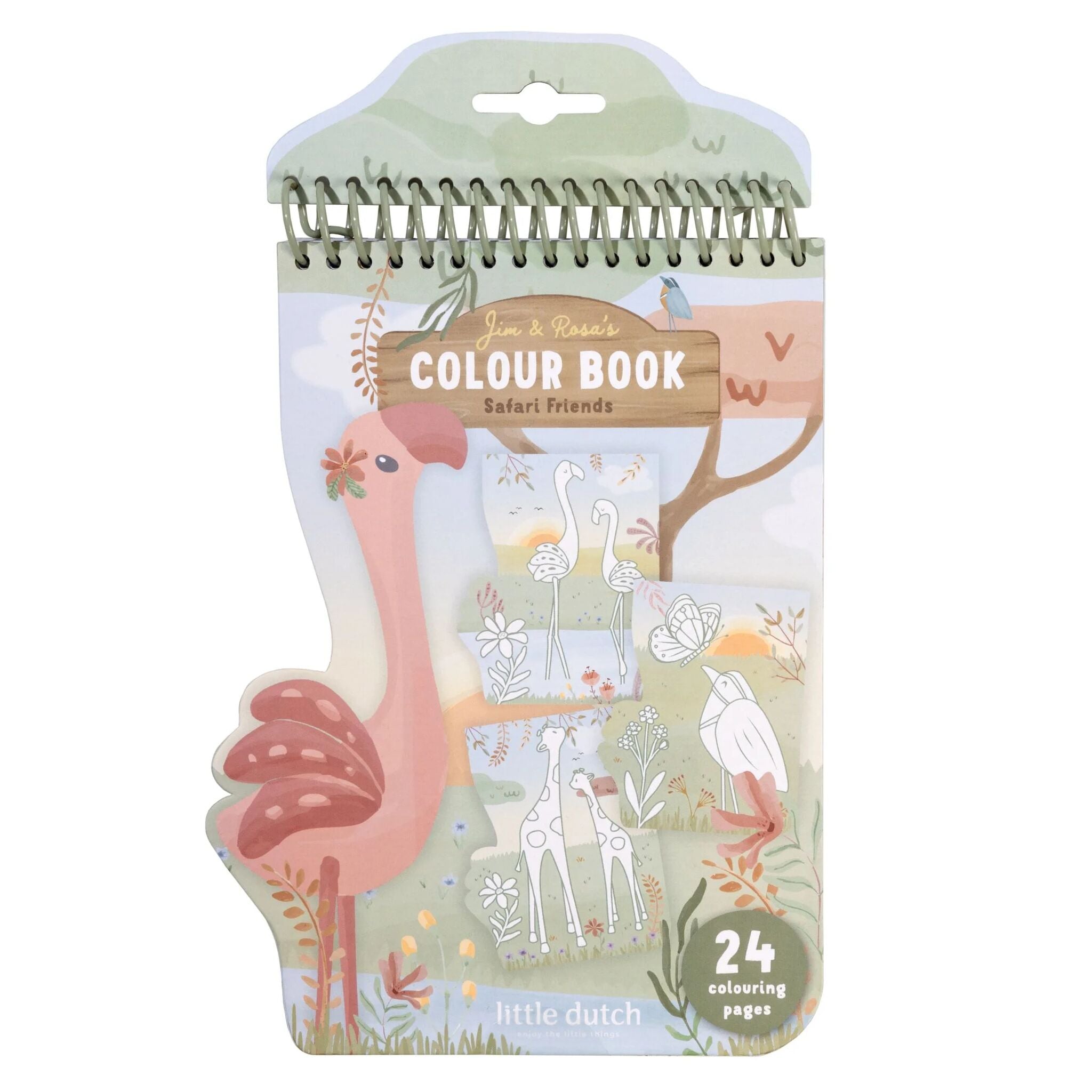 Coloring book - Rosa