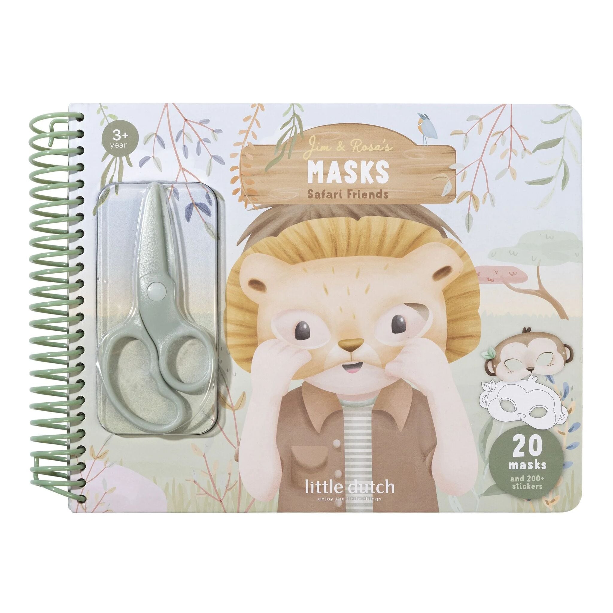 Cahier d'activités fabriquer des masques - Jim