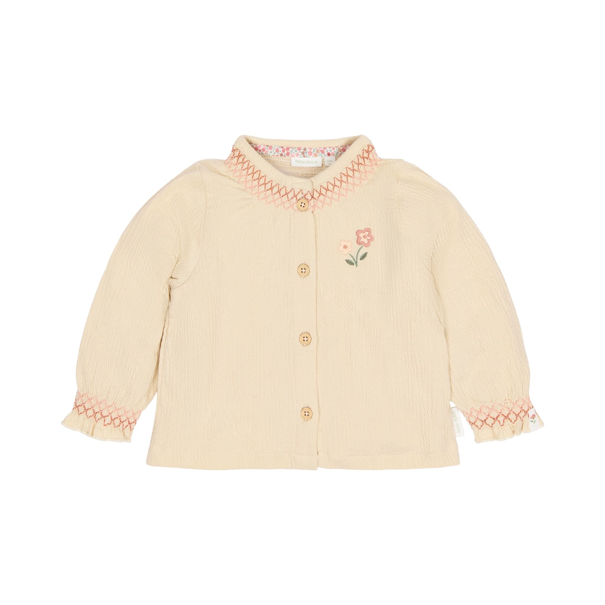 Blouse lange mouwen Beige