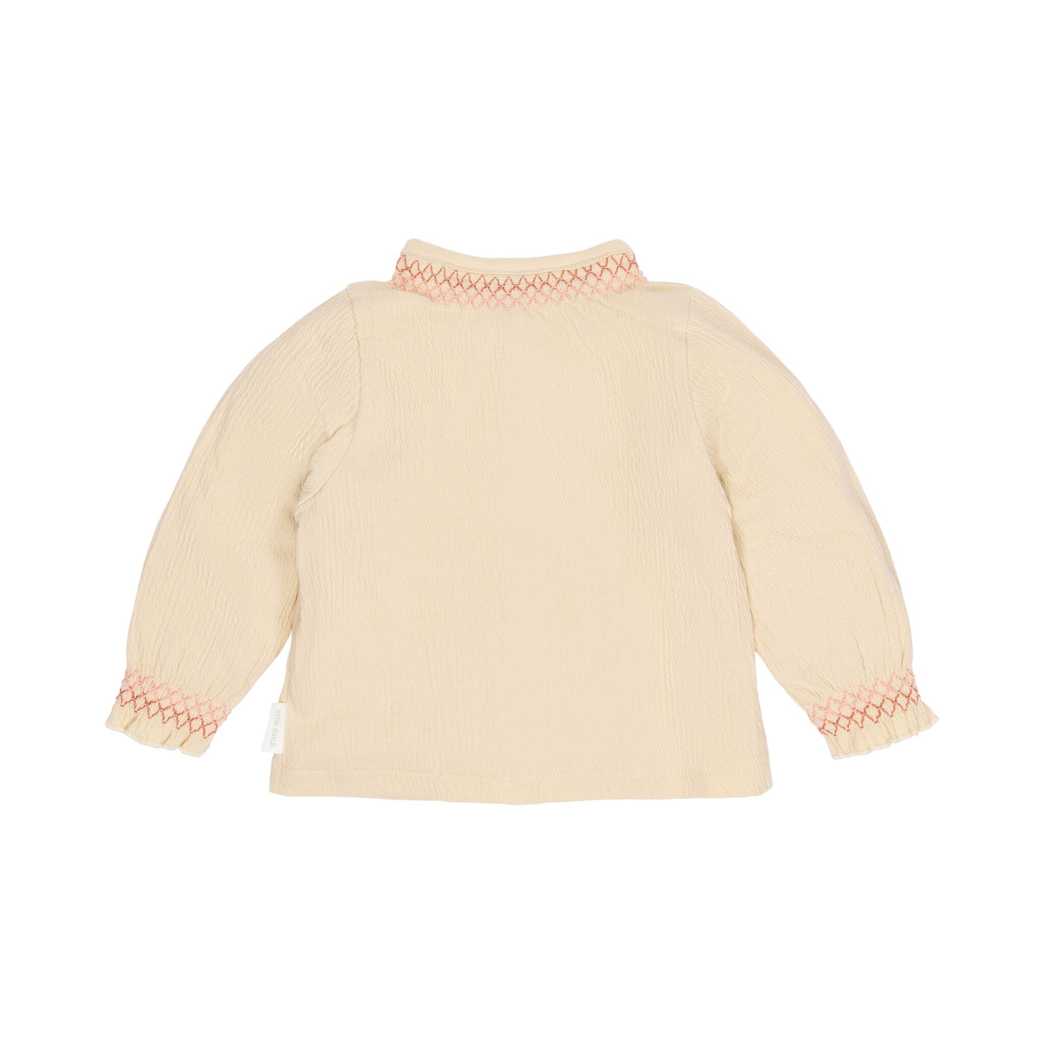 Blouse lange mouwen Beige