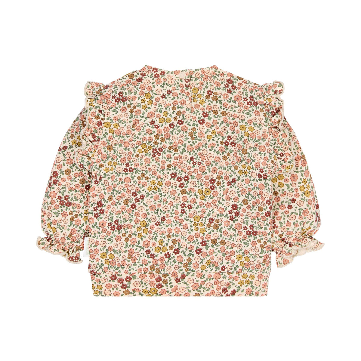 Trui Roze Bloemenprint met Roesjes