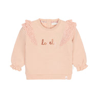 Trui Roze met Roesjes