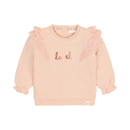 Trui Roze met Roesjes