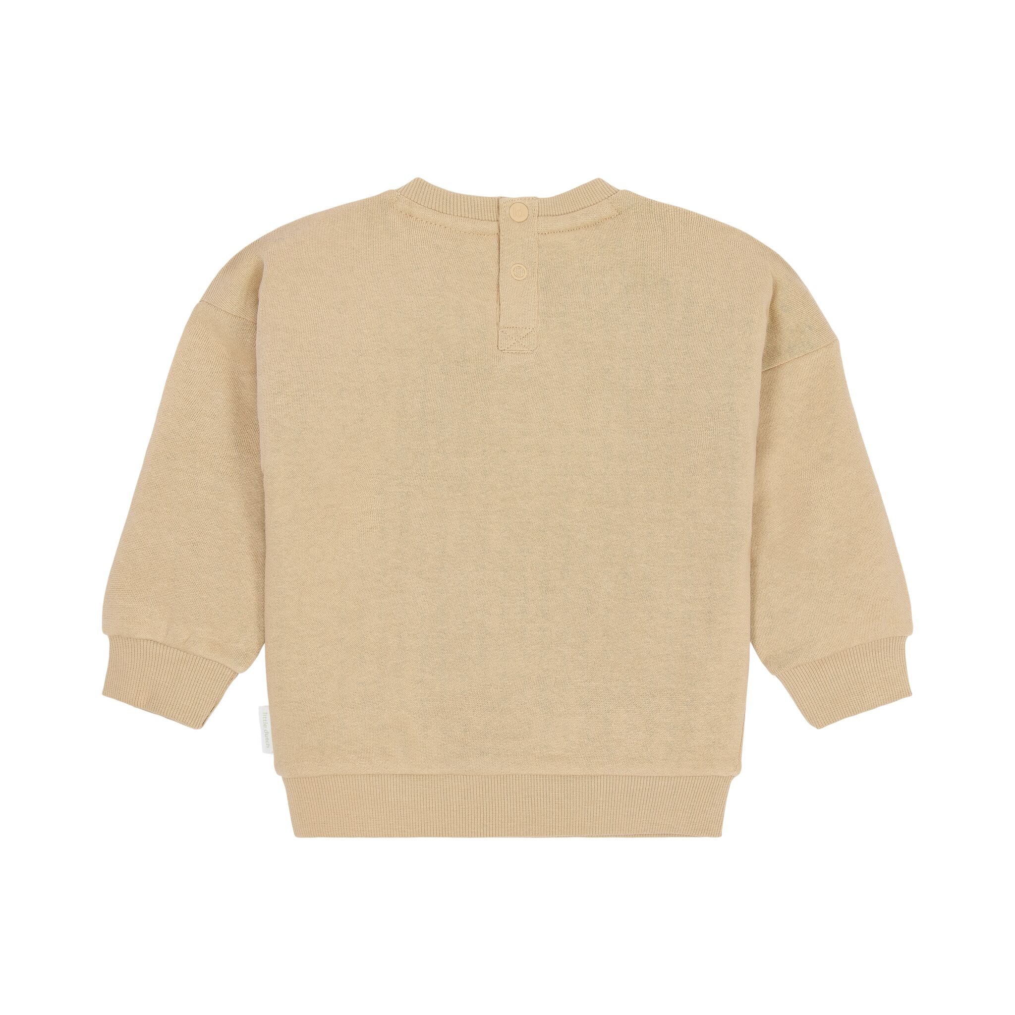 Pullover mit Sand-Safari-Print