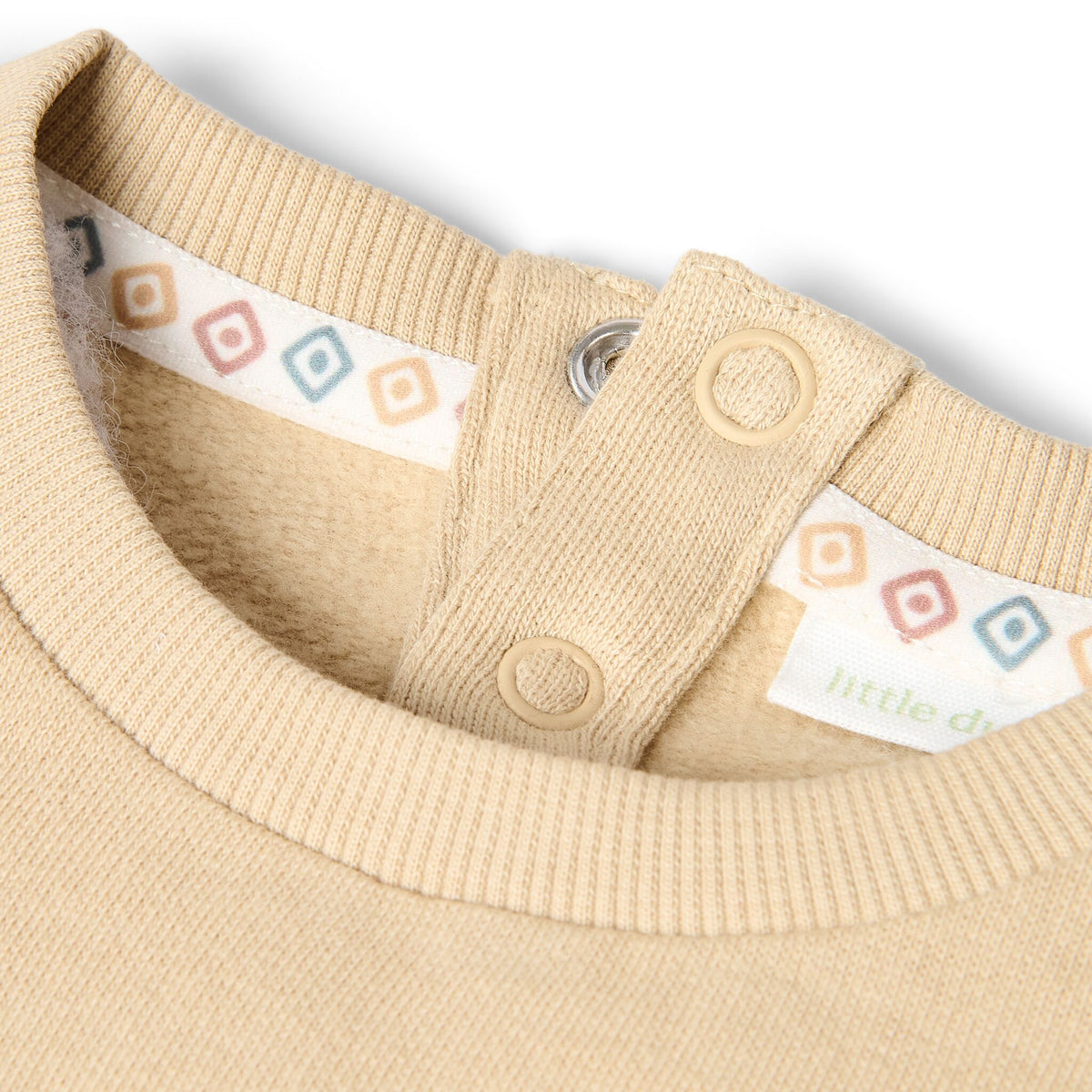 Pullover mit Sand-Safari-Print