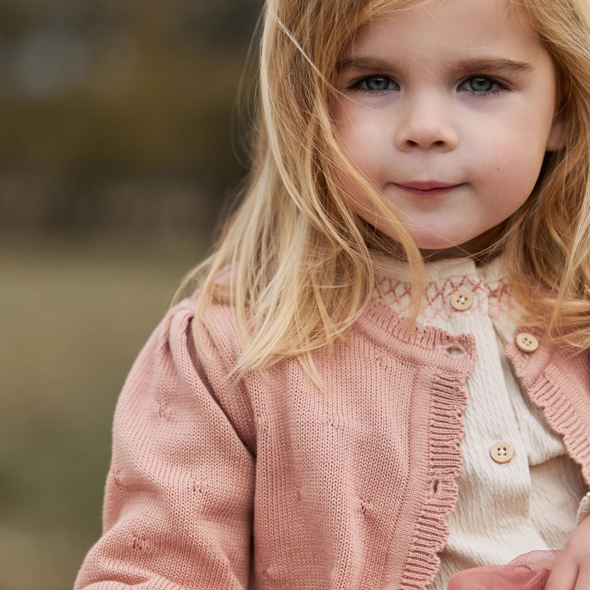 Strickjacke Rosa
