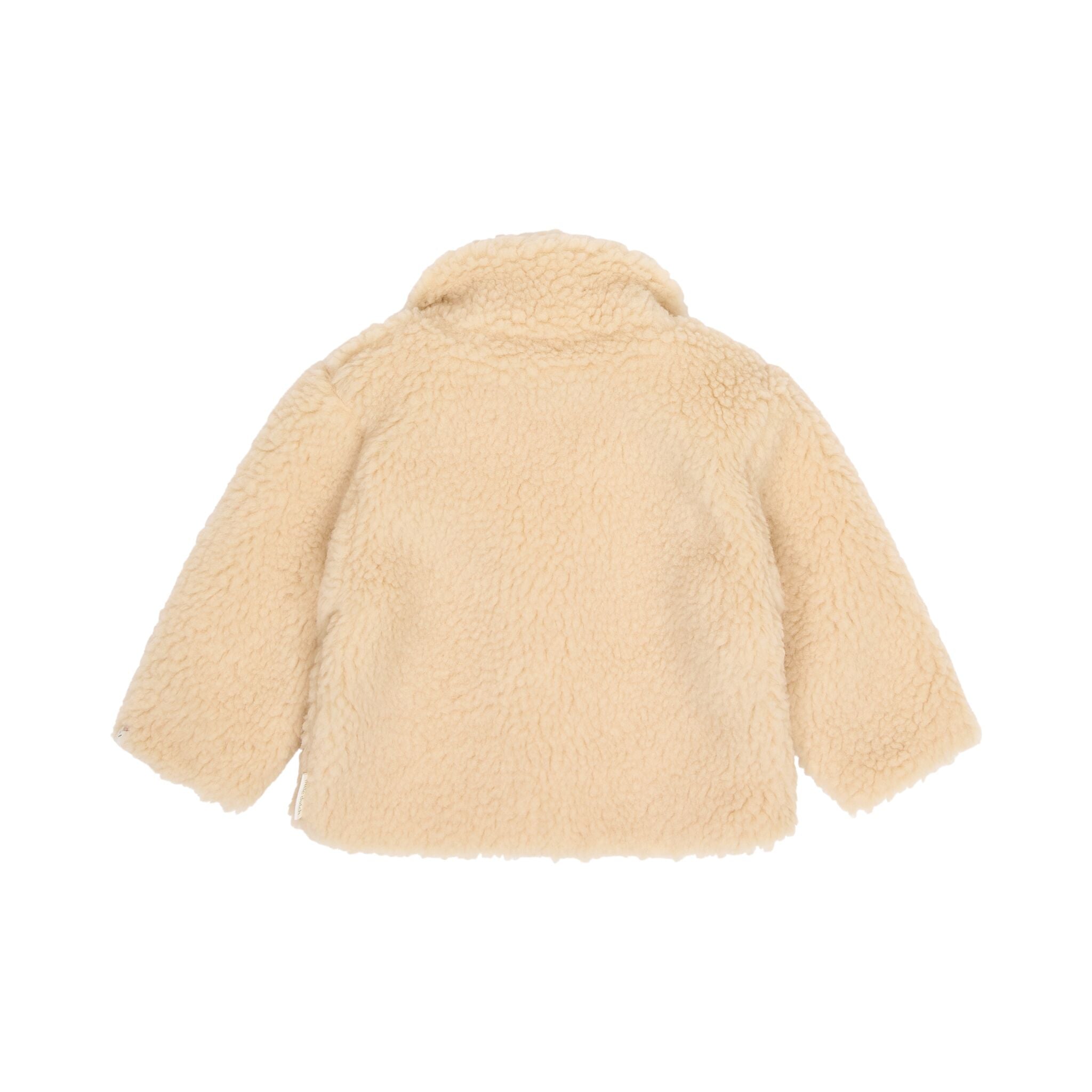 Teddy-Cardigan Beige