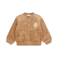 Strickjacke Cordbraun