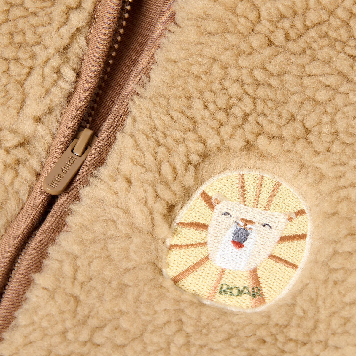 Teddy-Cardigan Sand