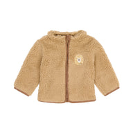 Teddy-Cardigan Sand