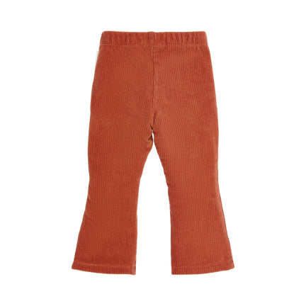 Flared Pants Pink Velours