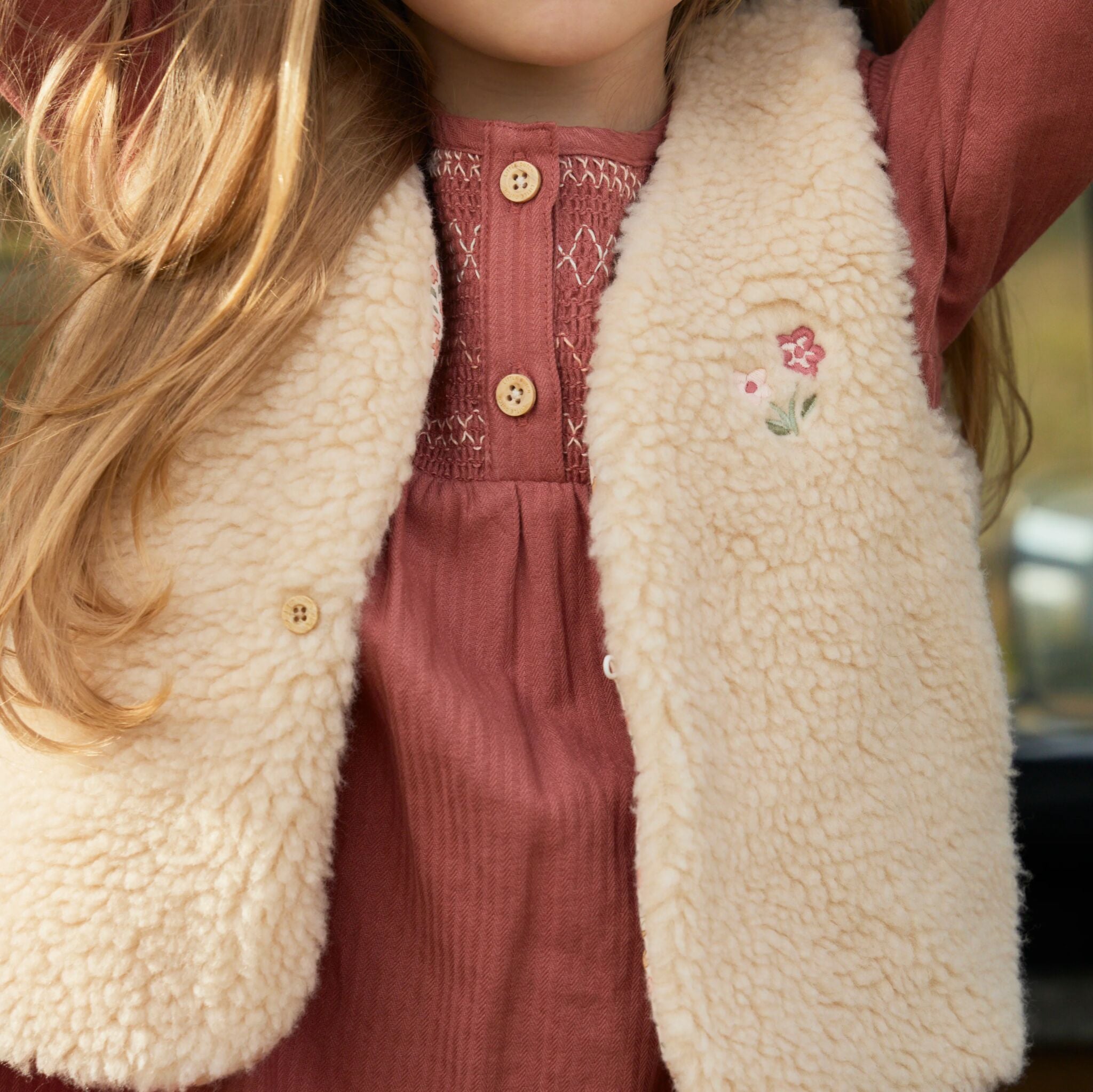 Kleid mit langen Ärmeln Rosa