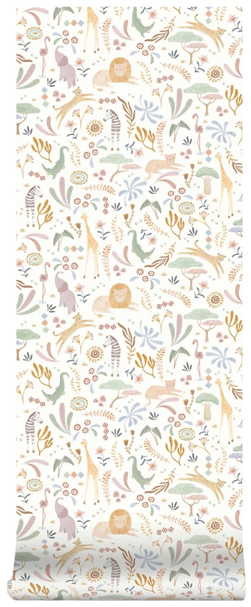 Behangstaal - Safari Wonders - A5