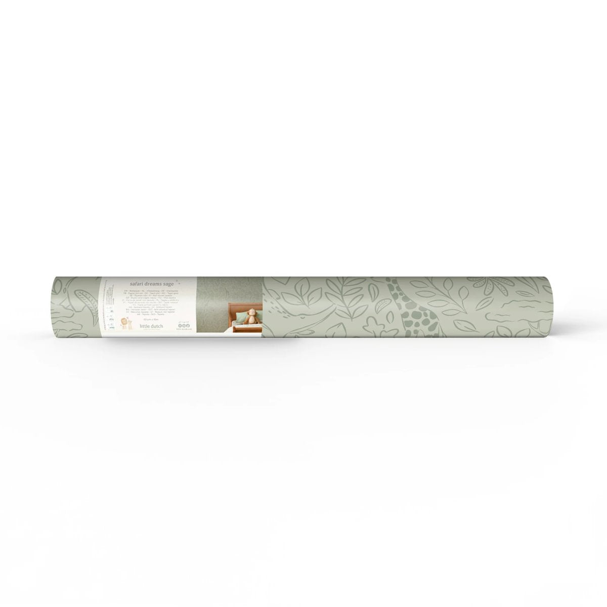 Vliesbehang - Groen - Safari Dreams Desert Sage
