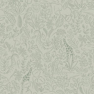 Behangstaal - Groen - Safari Dreams Sage - A5