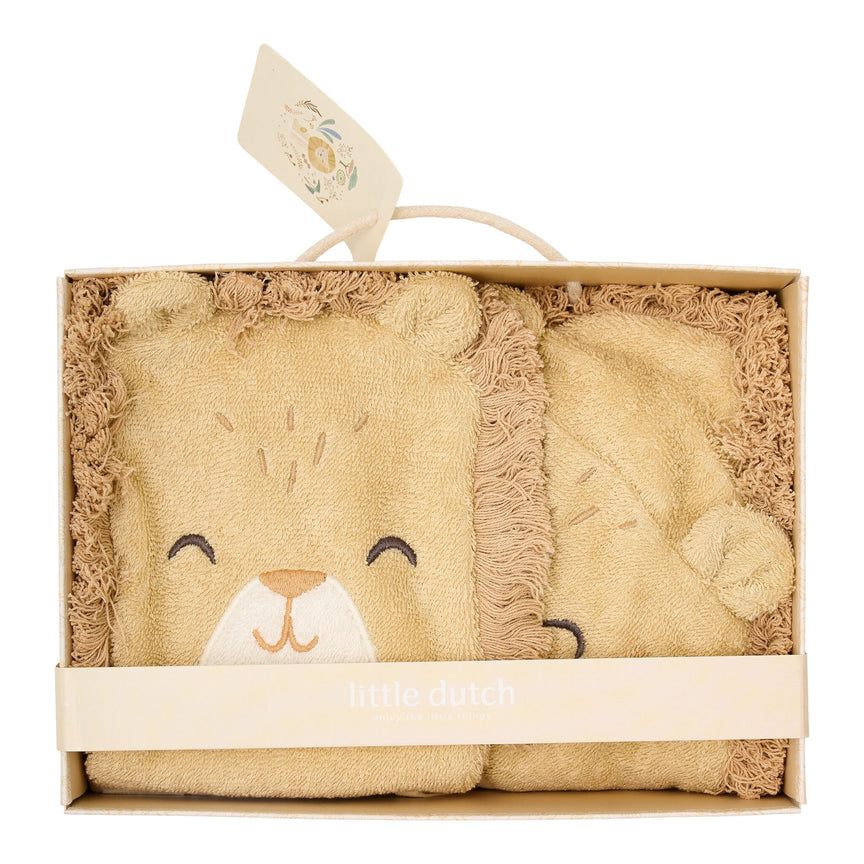 Geschenkbox Löwe - Gelb