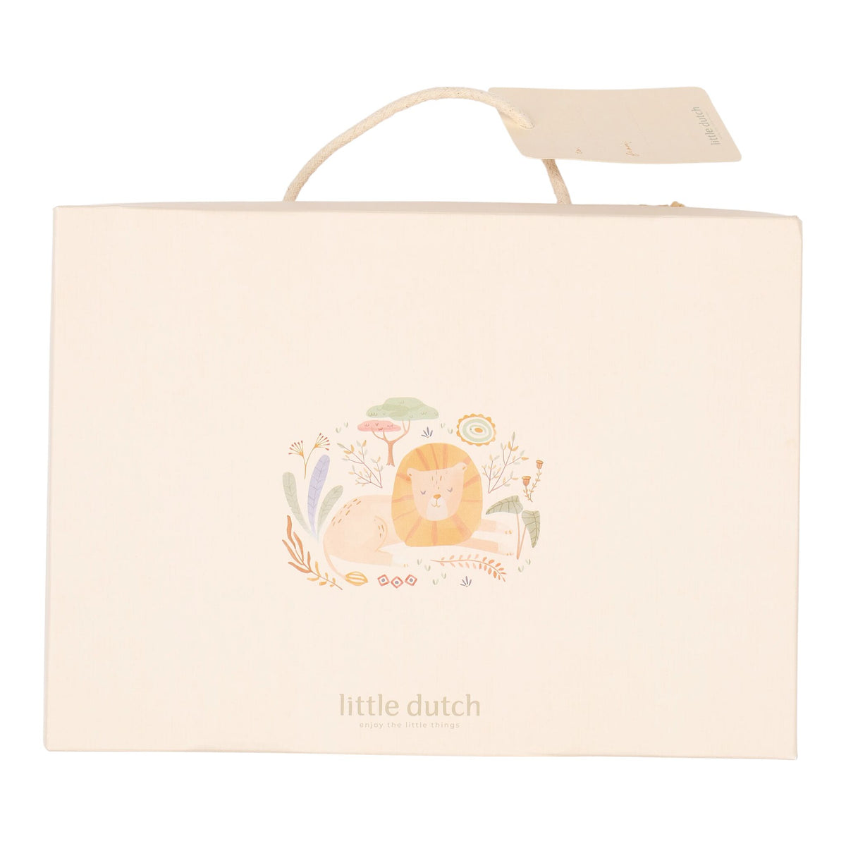 Geschenkdoos Leeuw - Geel