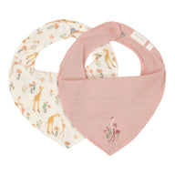 2-pack Bandana slab - Roze - Blooming Safari