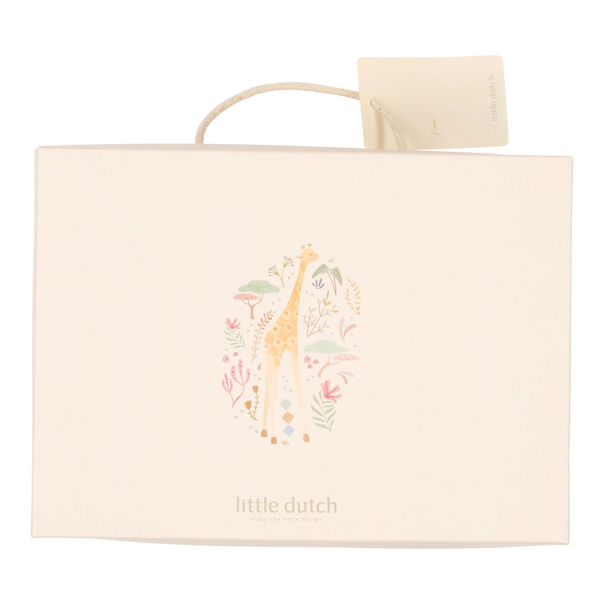 Geschenkdoos Giraffe - Roze