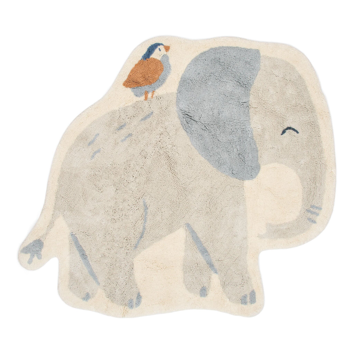 Vloerkleed Olifant - Grijs
