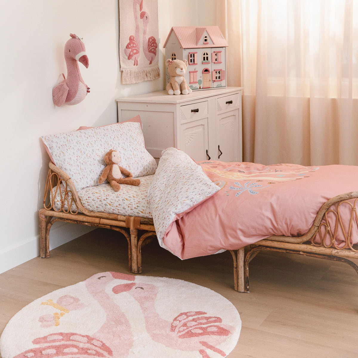 Vloekleed Flamingo - Roze
