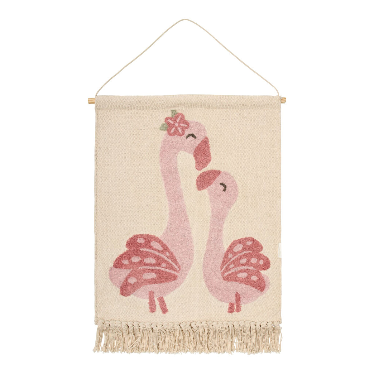 Wandkleed Flamingo - Roze