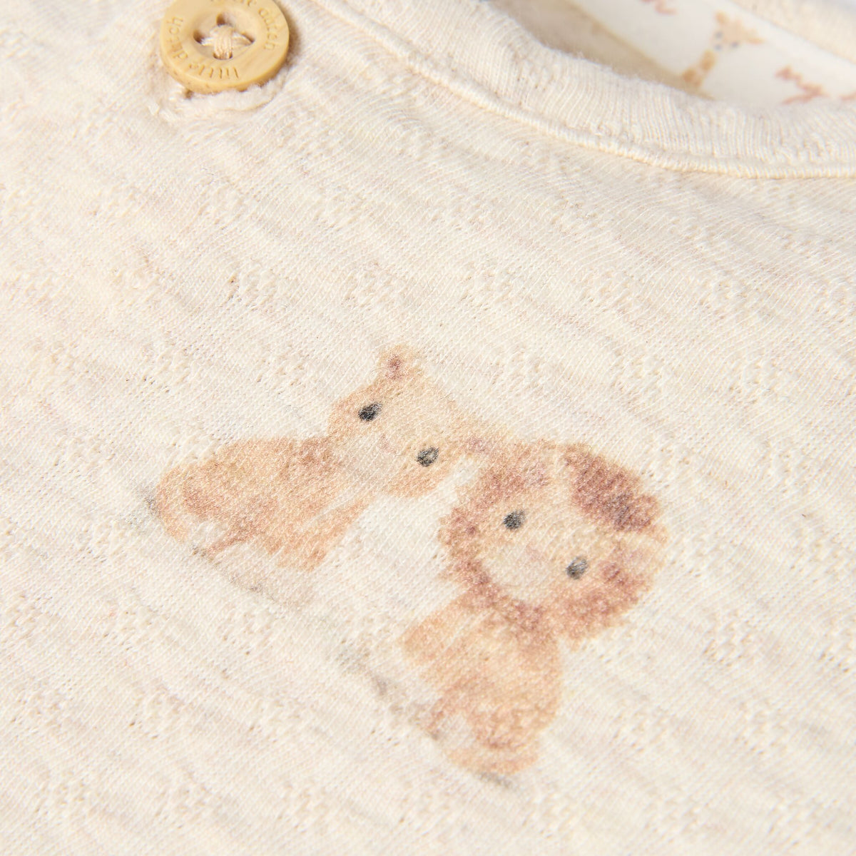 Boxpakje lange mouw Beige